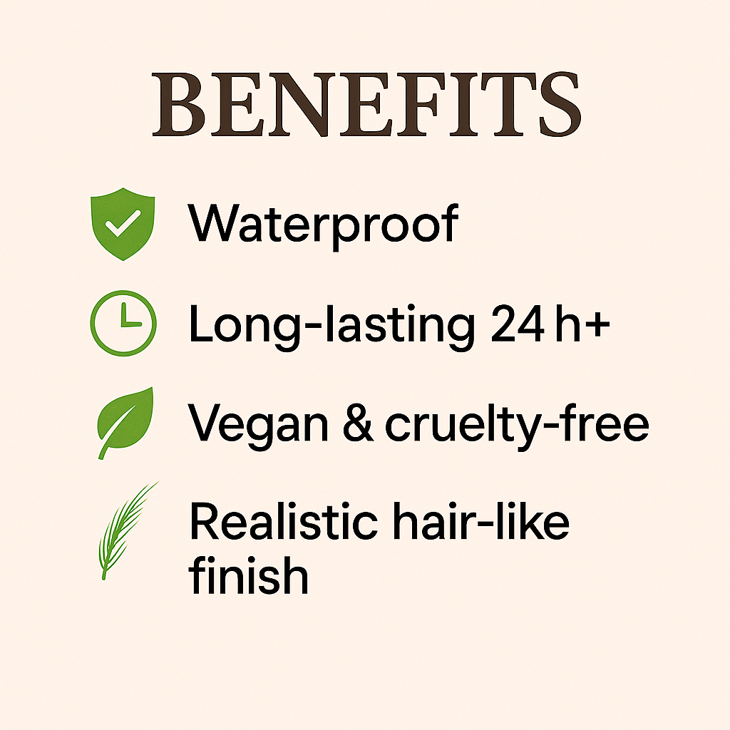 aden Eyebrow Tint – Natural Hair-Like Finish & Long-Lasting-Made In Italy