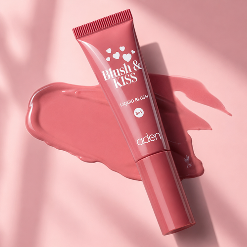ADEN Blush & Kiss 3-in-1 Liquid Blush