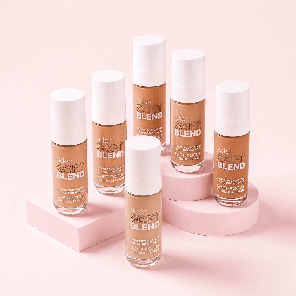 aden Soft Blend Liquid Foundation