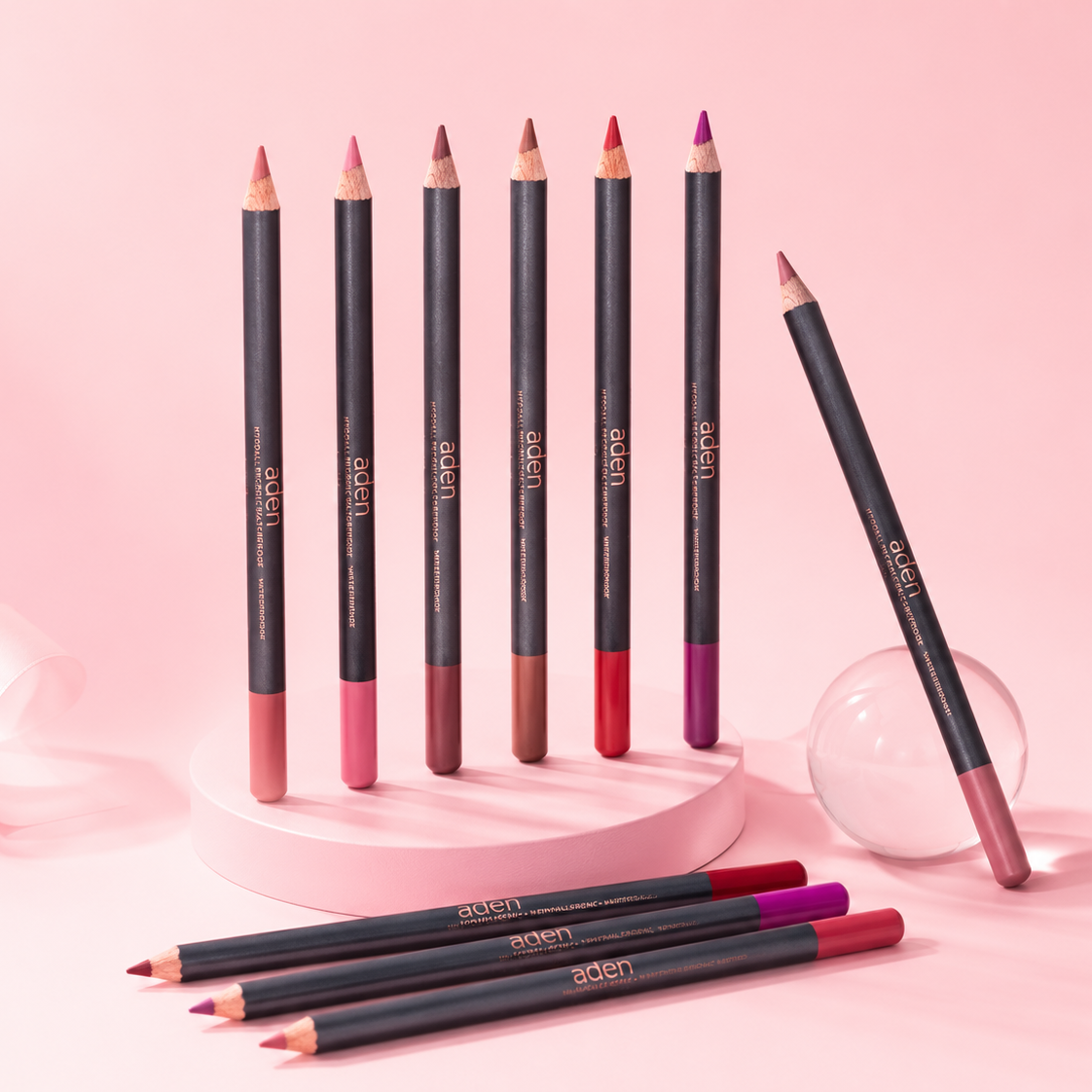 aden Lip Liner Long Lasting and Waterproof