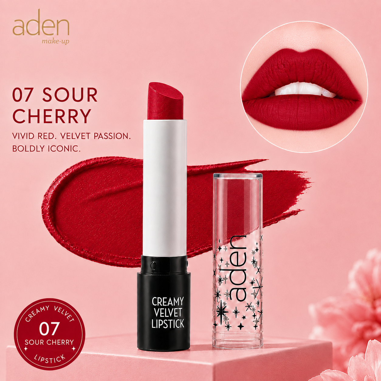 aden Creamy Velvet Lipstick