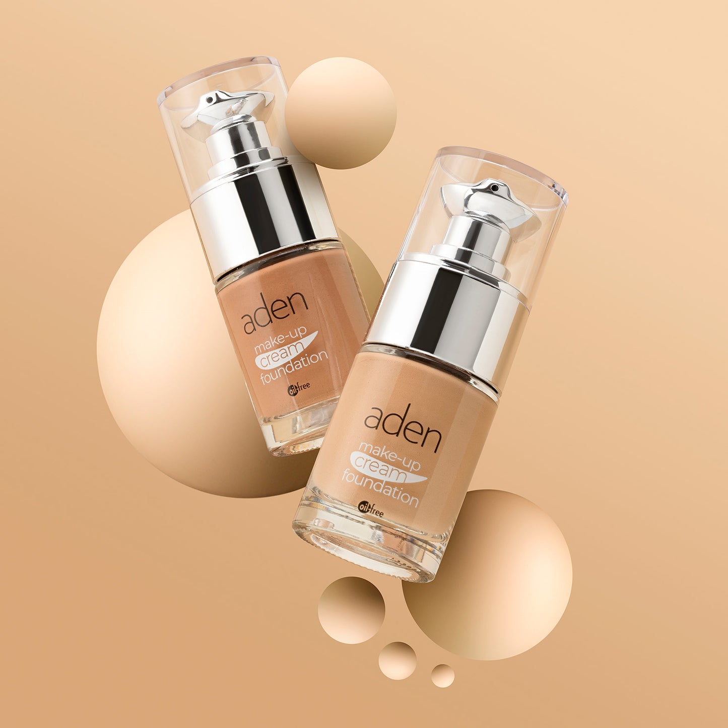 aden Cream Foundation Long lasting Oil Free