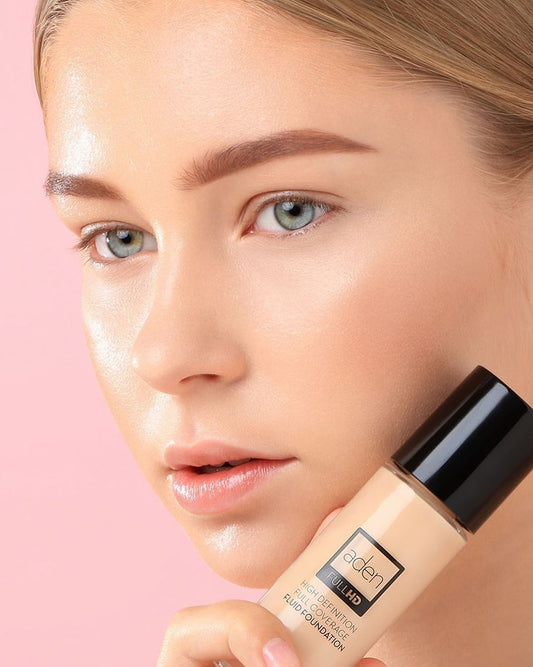 aden Full Coverage and Long Lasting Fluid Foundation