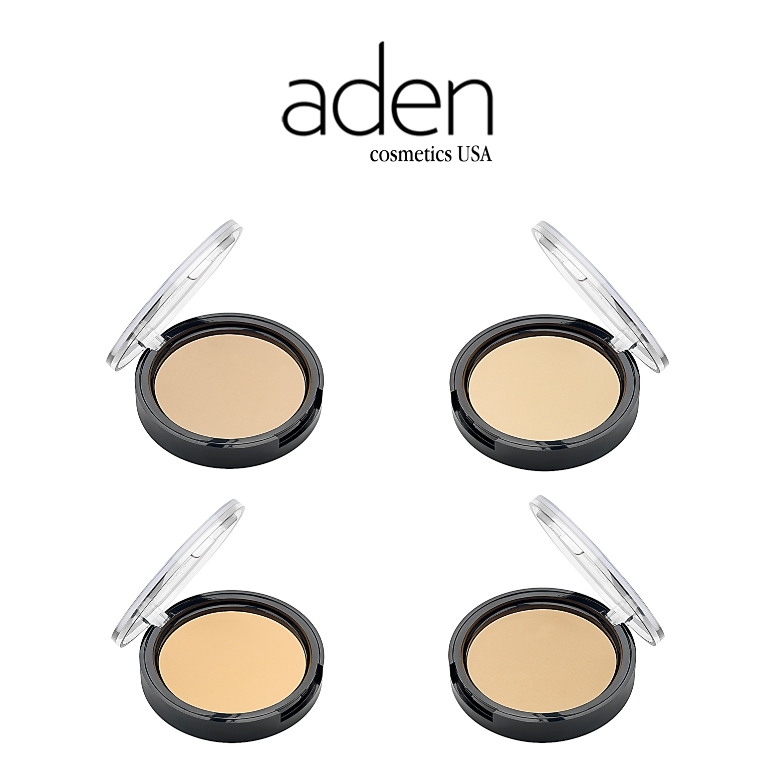 aden Silky Matte Compact Powder Shades